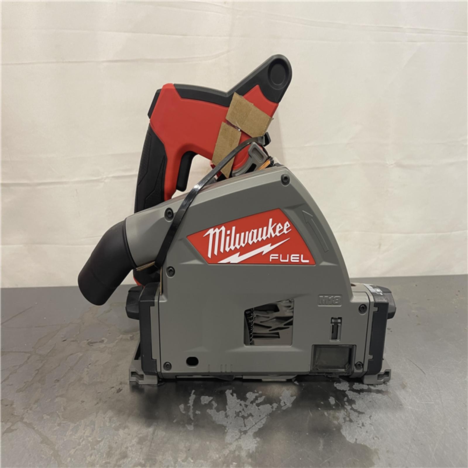 AS-IS- Milwaukee M18 FUEL 6-1/2 Plunge Track Saw Bare Tool