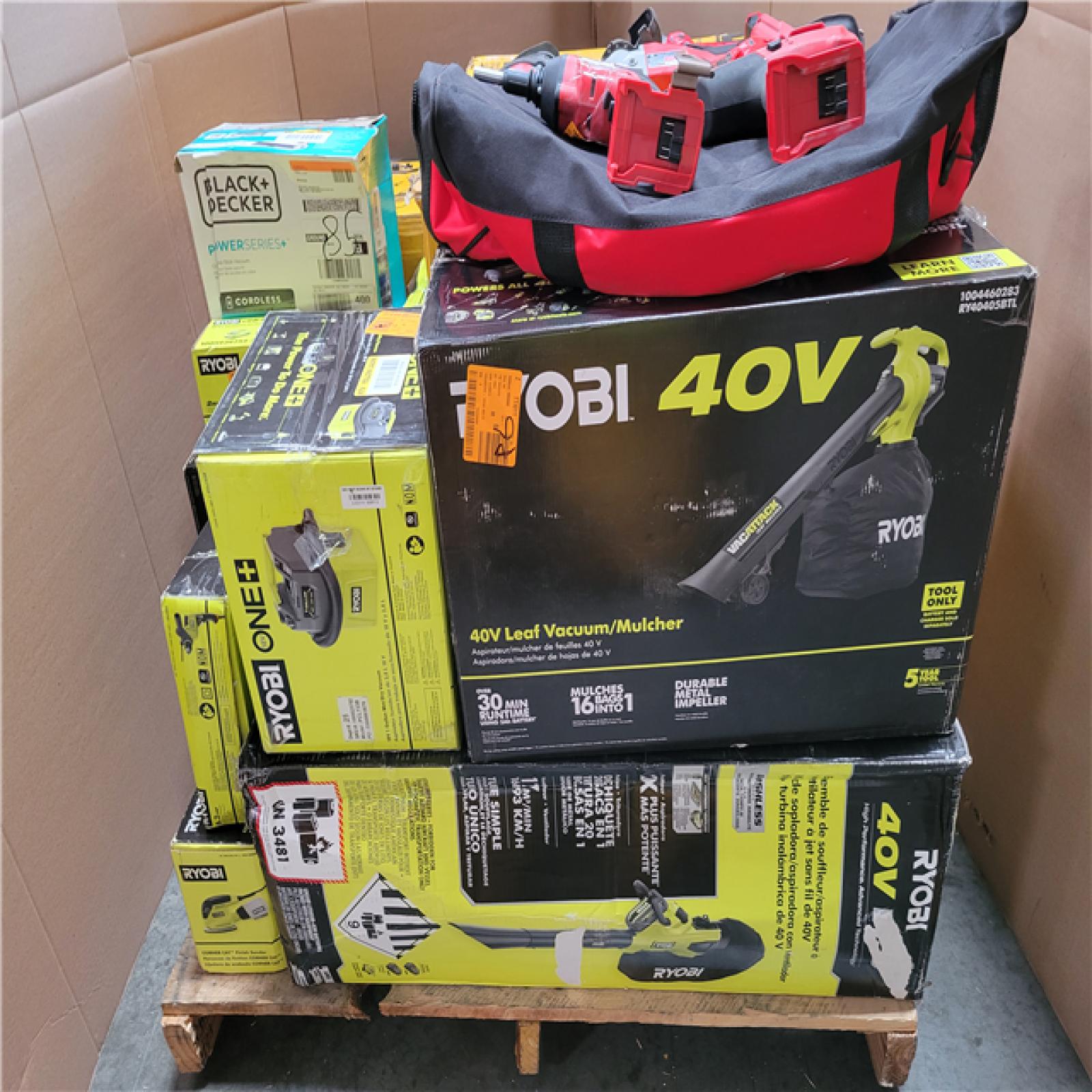 CALIFORNIA AS-IS TOOL PALLET