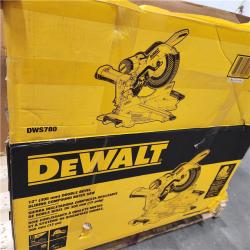As-Is-  DEWALT 12 Double Bevel Sliding Compound Miter Saw