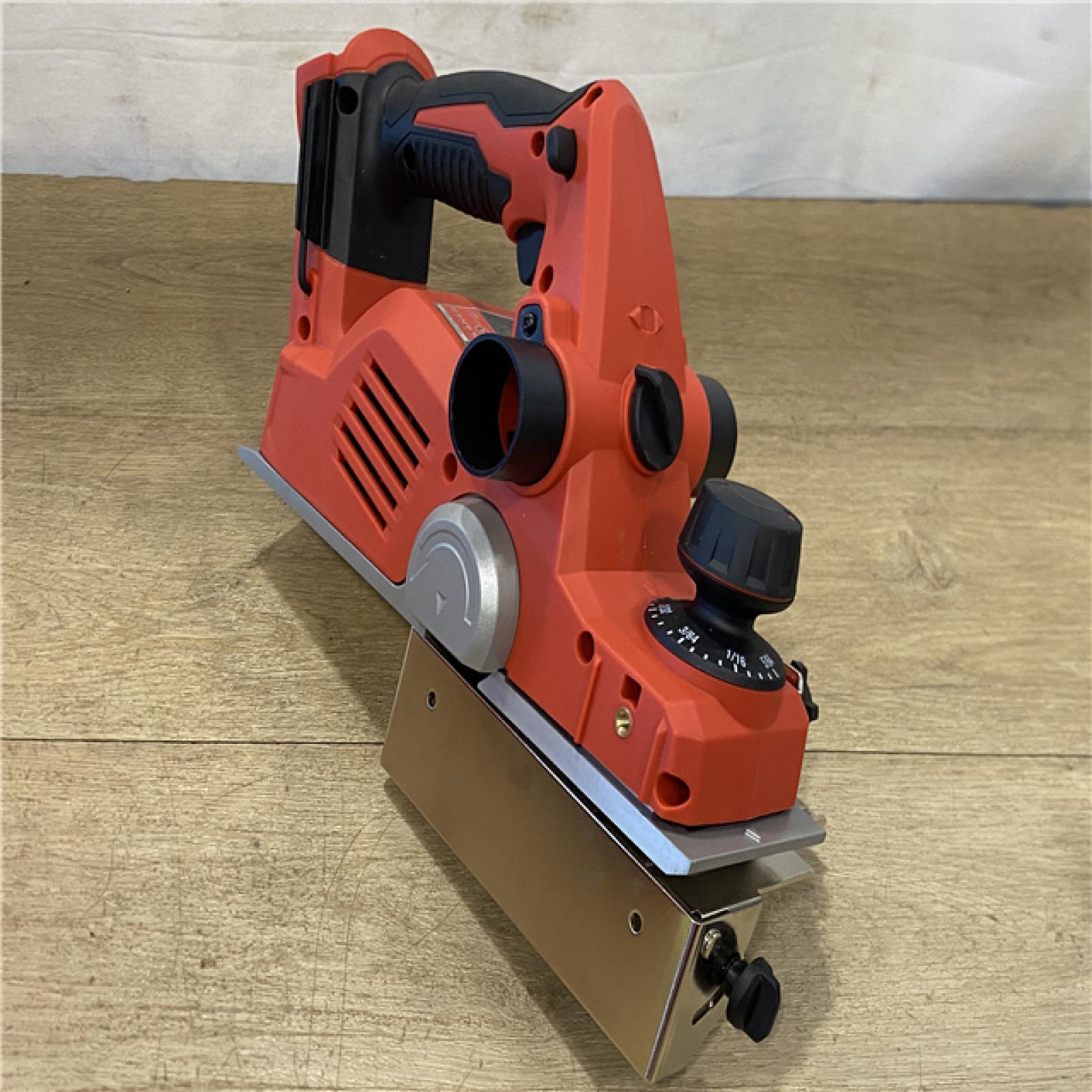 AS-IS Milwaukee 18V Lithium-Ion Cordless 3-1/4 in. Planer (Tool-Only)
