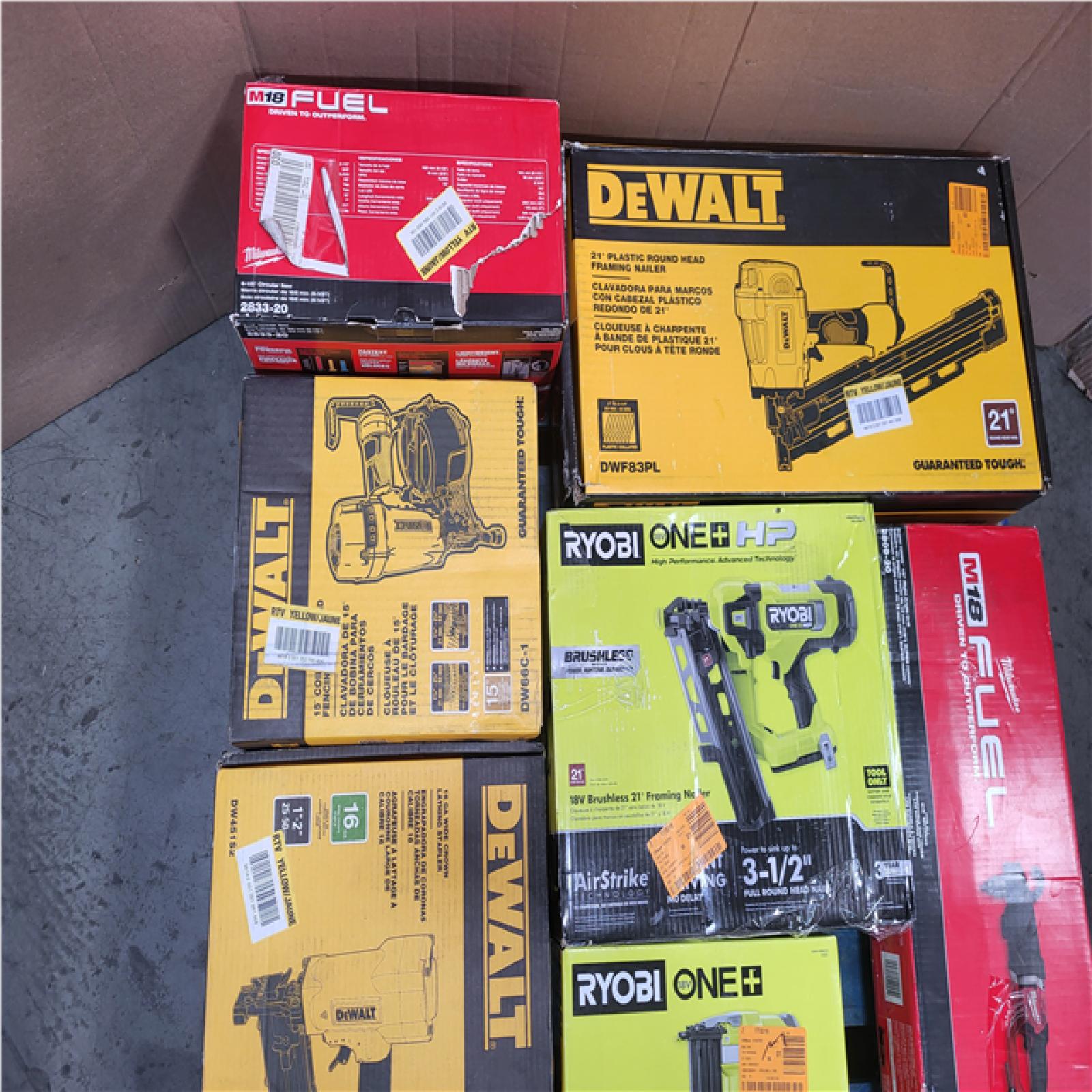CALIFORNIA AS-IS TOOL PALLET