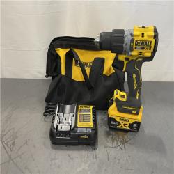 AS-IS - DeWalt 20V Lithium-Ion Compact Cordless 1/2 in. Hammer Drill Kit