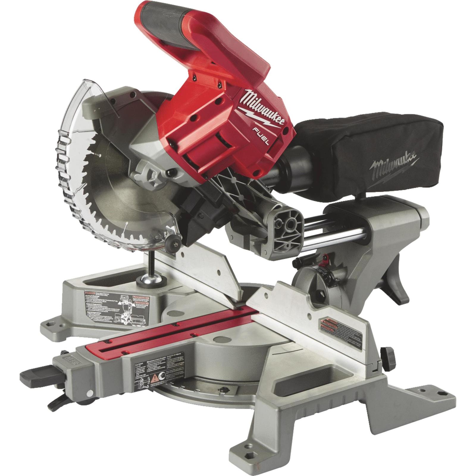 NEW- Milwaukee M18 FUEL 7-1/4 in. Cordless Brushless Dual-Bevel Sliding Compound Miter Saw (Tool Only)