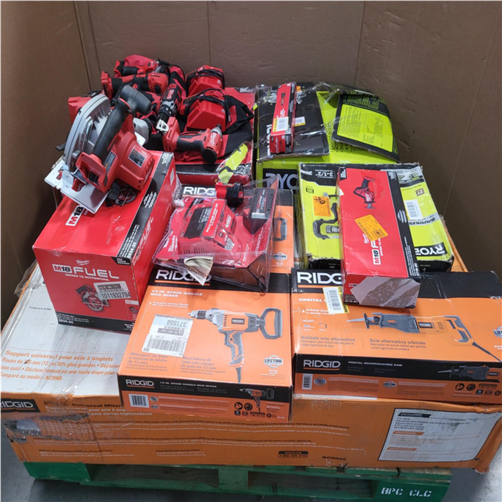 CALIFORNIA AS-IS TOOL PALLET