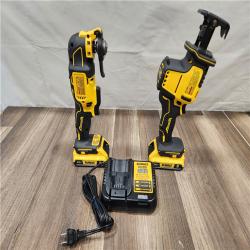 AS-IS- DeWalt 20V MAX ATOMIC Cordless Brushless 2-Tool Combo Kit