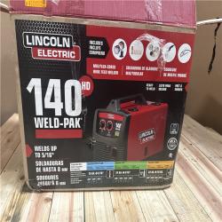 CALIFORNIA AS-IS LINCOLN ELECTRIC 140HD WELD PAK
