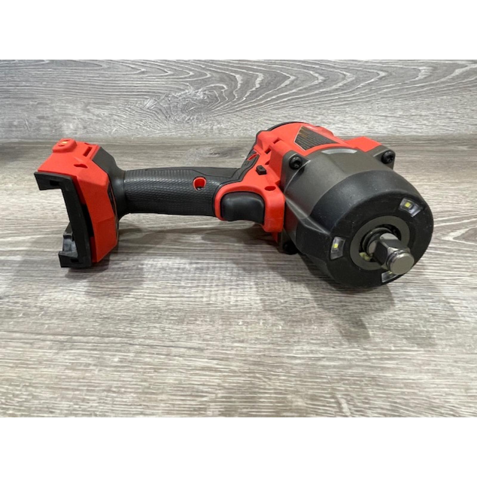AS-IS Milwaukee FUEL 18V Lithium-Ion Brushless Cordless 1/2 in. Impact Wrench w/Friction Ring Kit