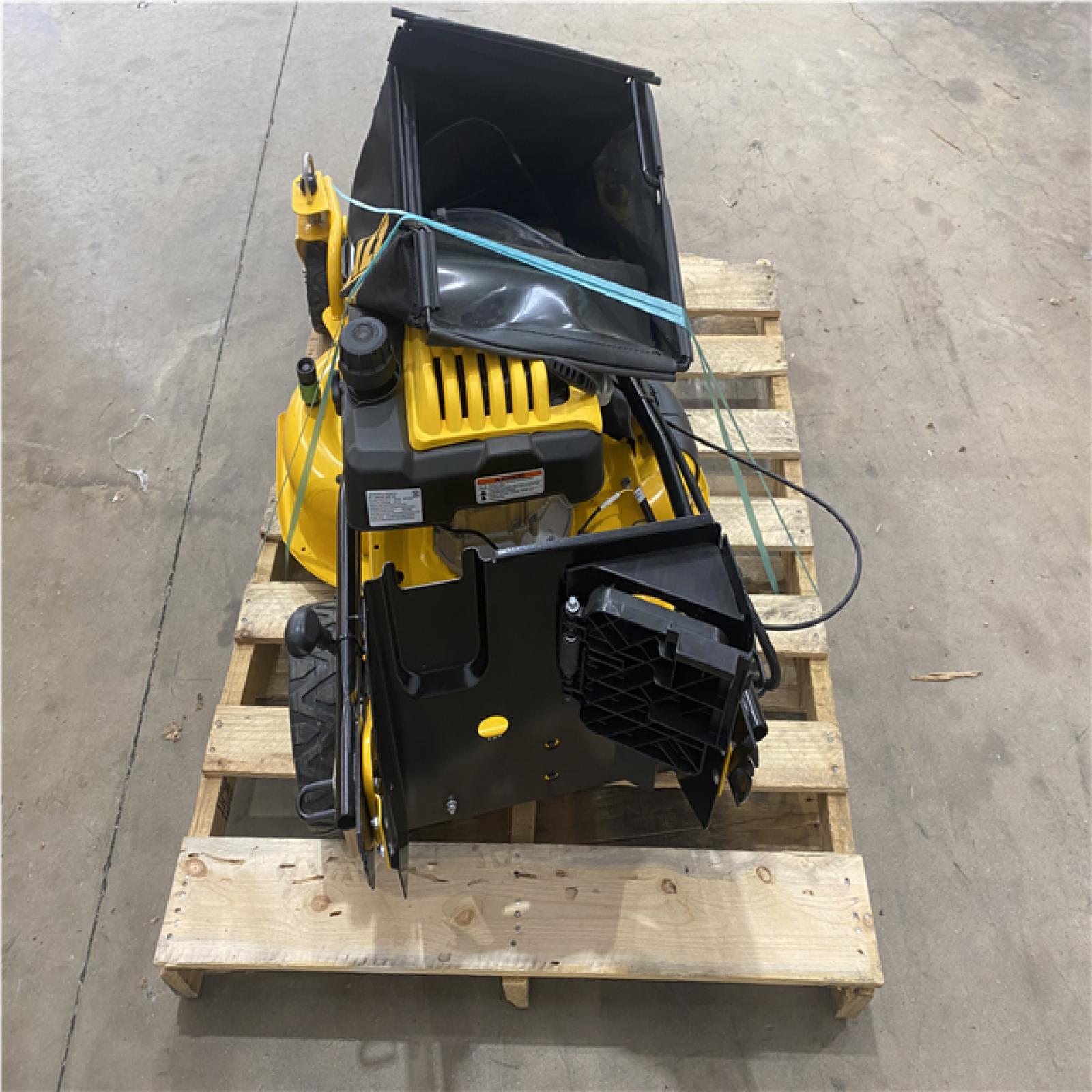 Houston Location - AS-IS Outdoor Power Equipment DEWALT LAWN MOWER 28 INCH WIDE CUT