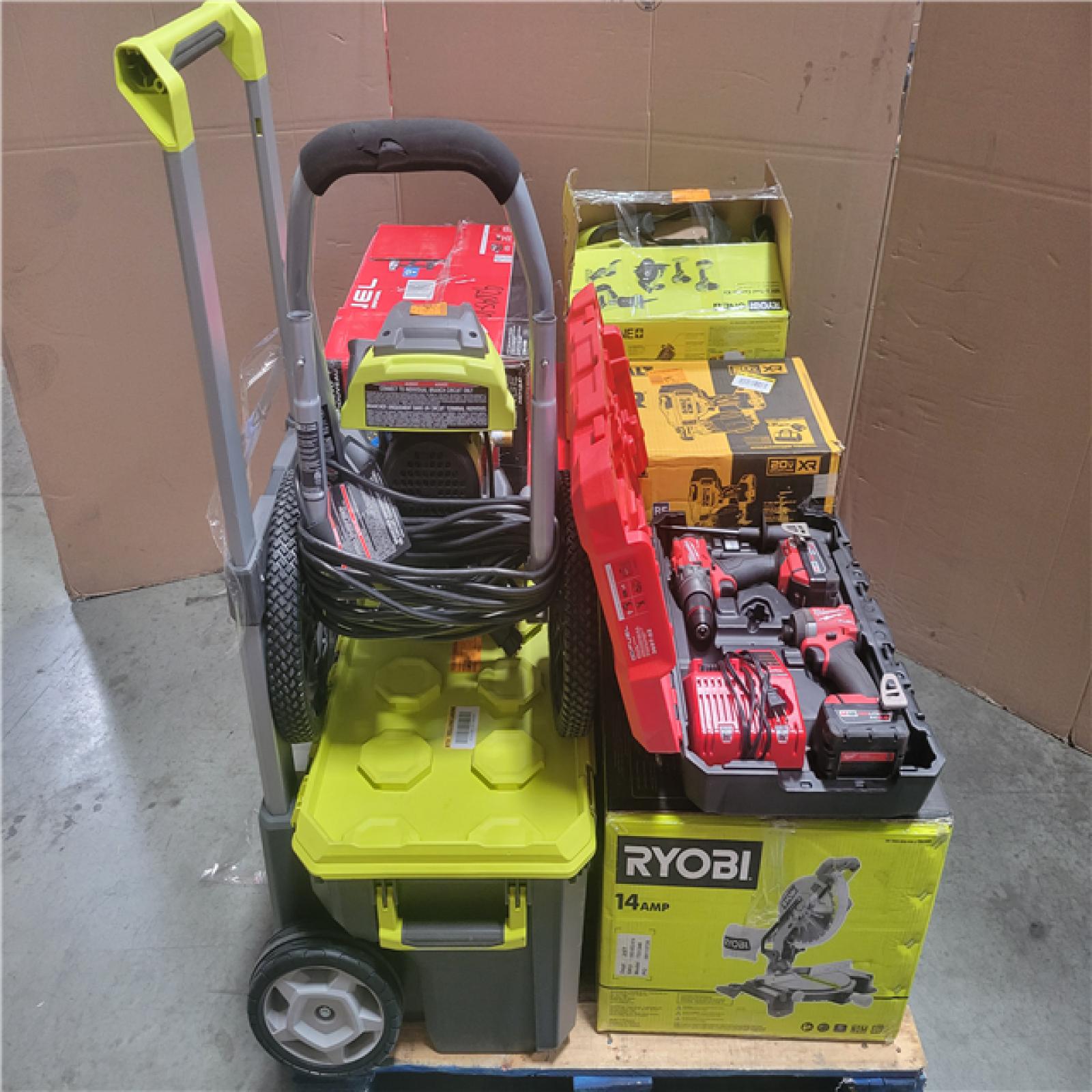 CALIFORNIA AS-IS TOOL PALLET