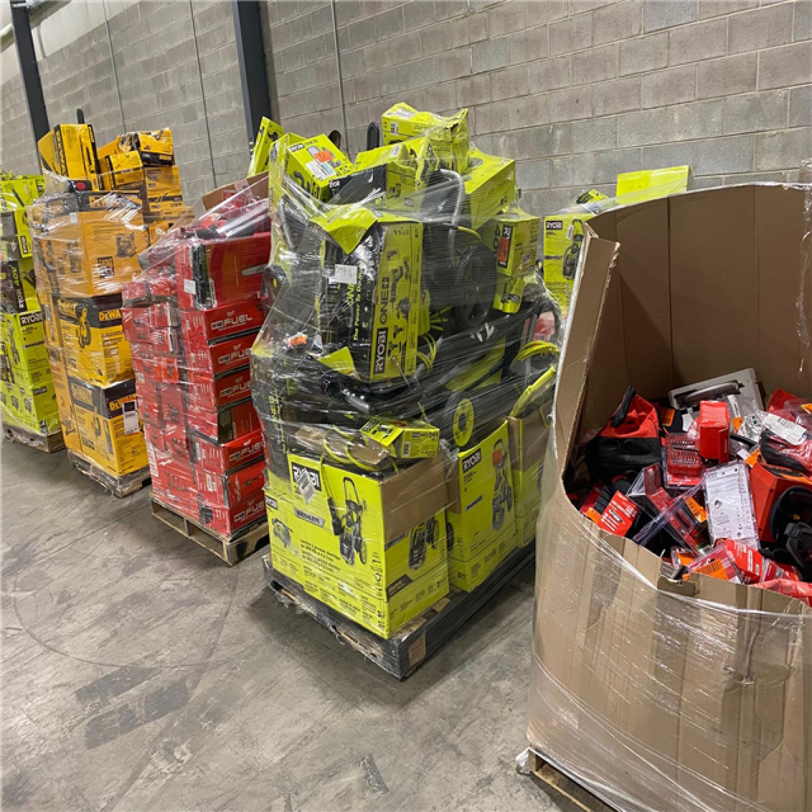 Pittston Location As-Is Power Tools Partial Truckload (10 pallets) 0149-A