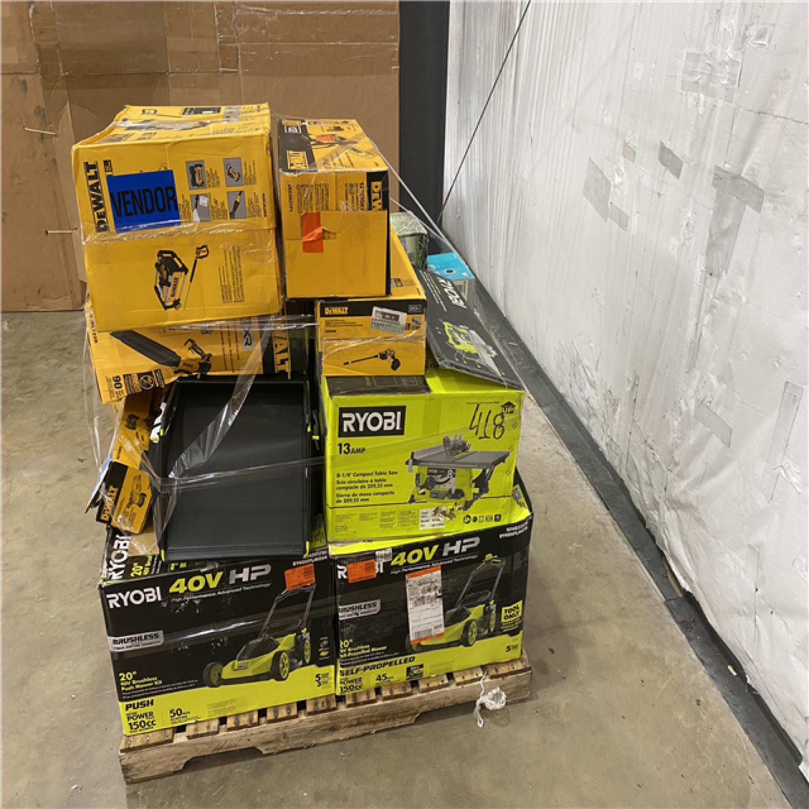 Houston Location - AS-IS Tool Pallet
