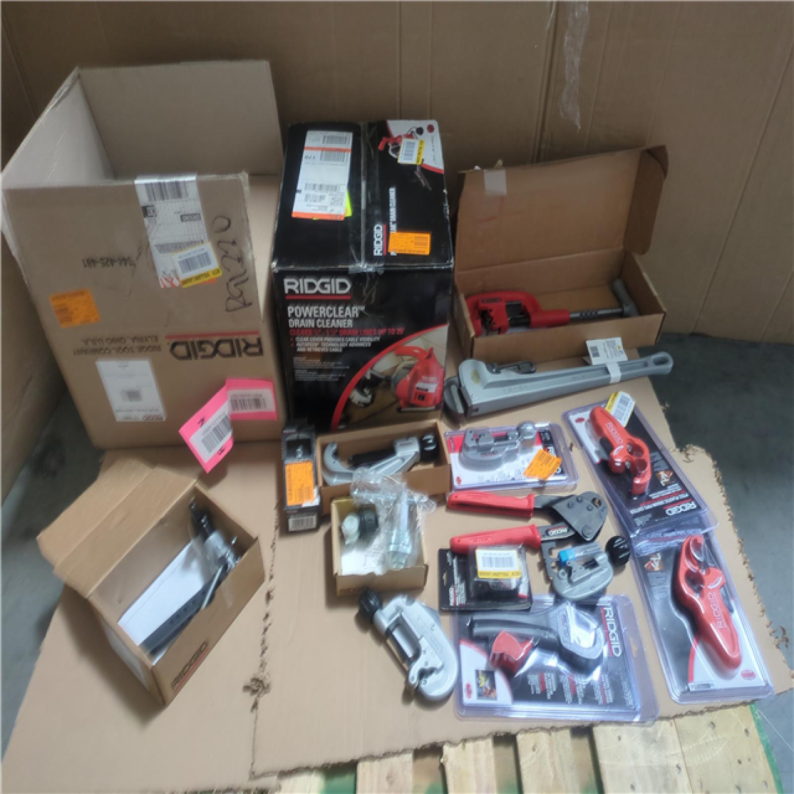 CALIFORNIA AS-IS RIGID TOOL PALLET