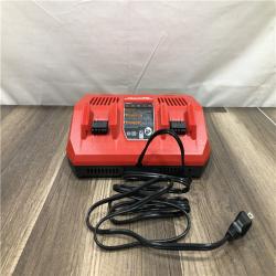 AS-IS Milwaukee 18-Volt Lithium-Ion Dual Bay Rapid Battery Charger