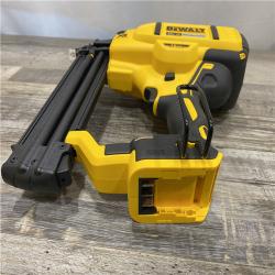 AS-IS DEWALT 20V MAX XR Lithium-Ion Electric Cordless 18-Gauge Brad Nailer (Tool Only)