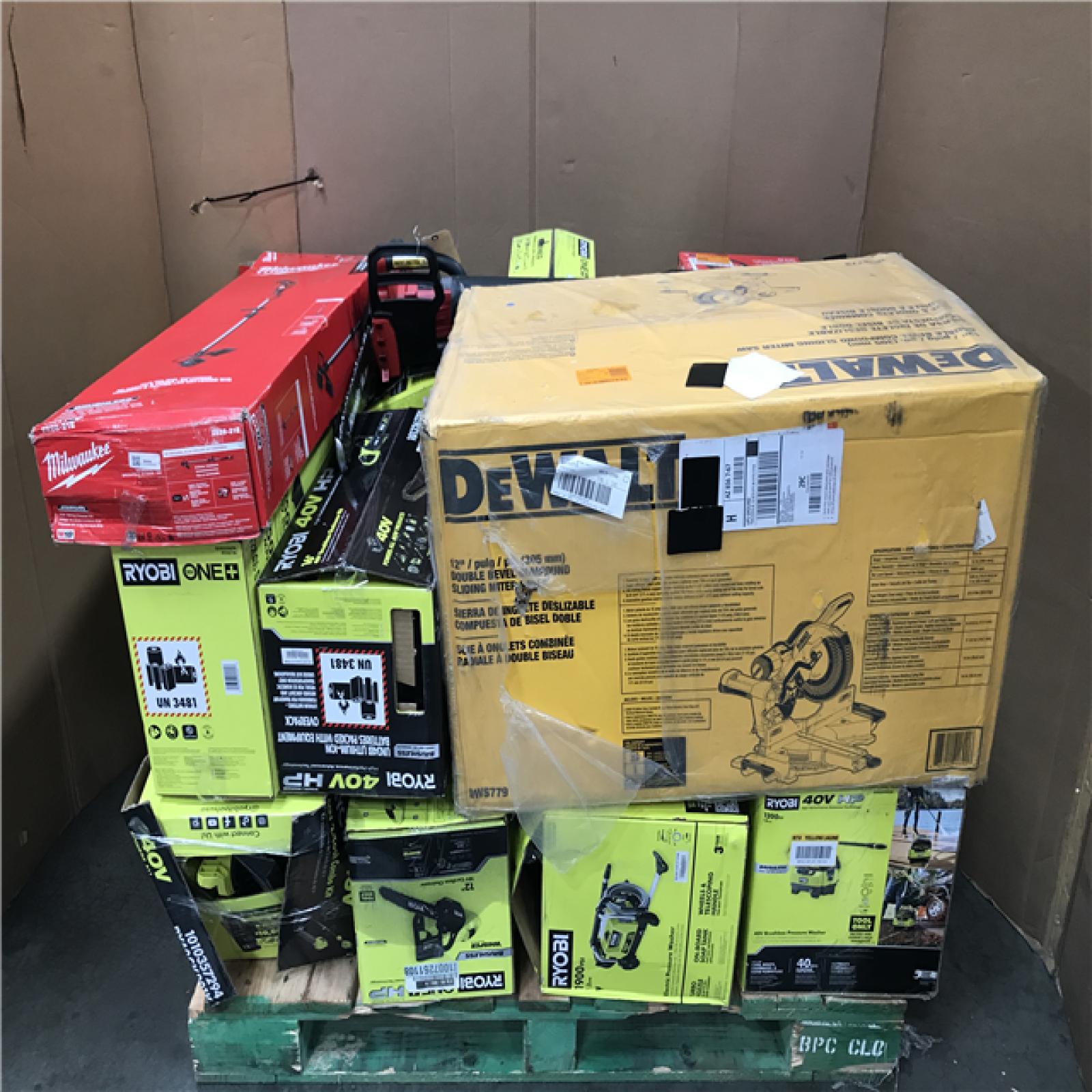 CALIFORNIA AS-IS TOOL PALLET