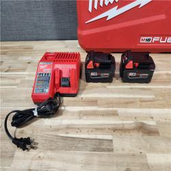 HOUSTON LOCATION - AS-IS Milwaukee  FUEL 18V Lithium-Ion Brushless Cordless Hammer Drill and Impact Driver Combo Kit