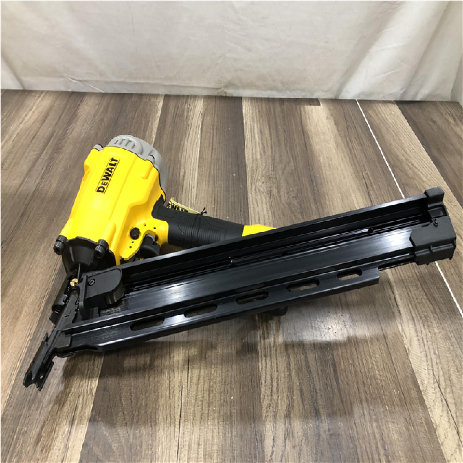 AS-IS DEWALT Pneumatic 21-Degree Collated Corded Framing Nailer