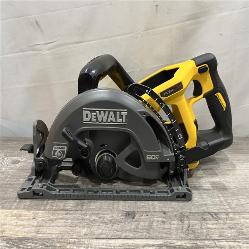 AS-IS DEWALT FLEXVOLT 60V MAX Cordless Brushless 7-1/4 in. Wormdrive Style Circular Saw (Tool Only)