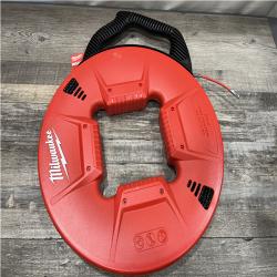 NEW - Milwaukee 200 ft. Polyester Fish Tape with Flexible Metal Leader
