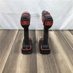 AS-IS Milwaukee  18V Lithium-Ion Cordless Drill Driver/Impact Driver Combo Kit