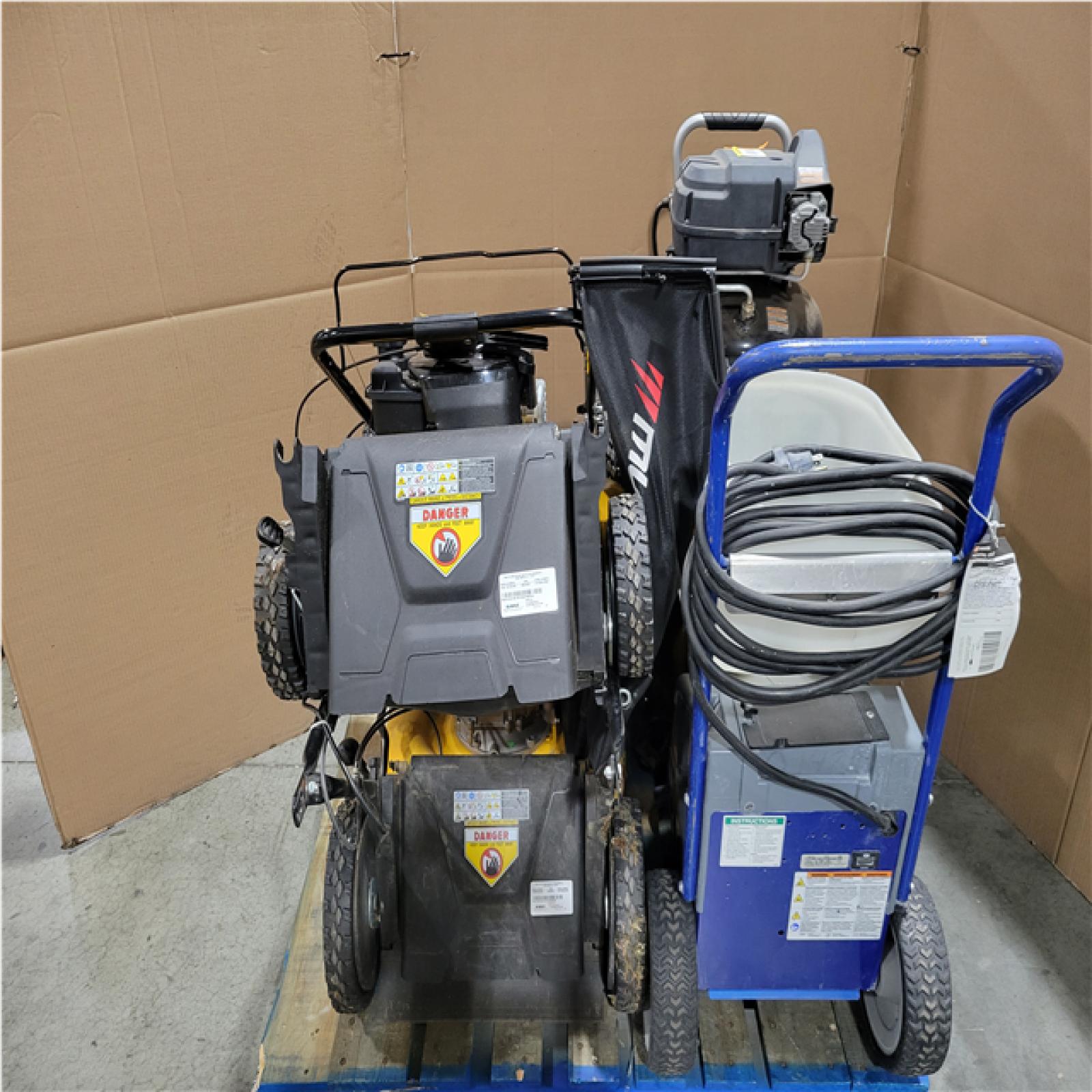 CALIFORNIA AS-IS OUTDOOR POWER EQUIPMENT