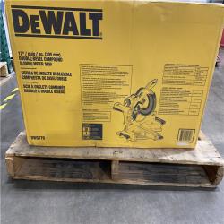 NEW- DeWalt 15 Amps 12 in. Corded Dual-Bevel Sliding Compound Miter Saw