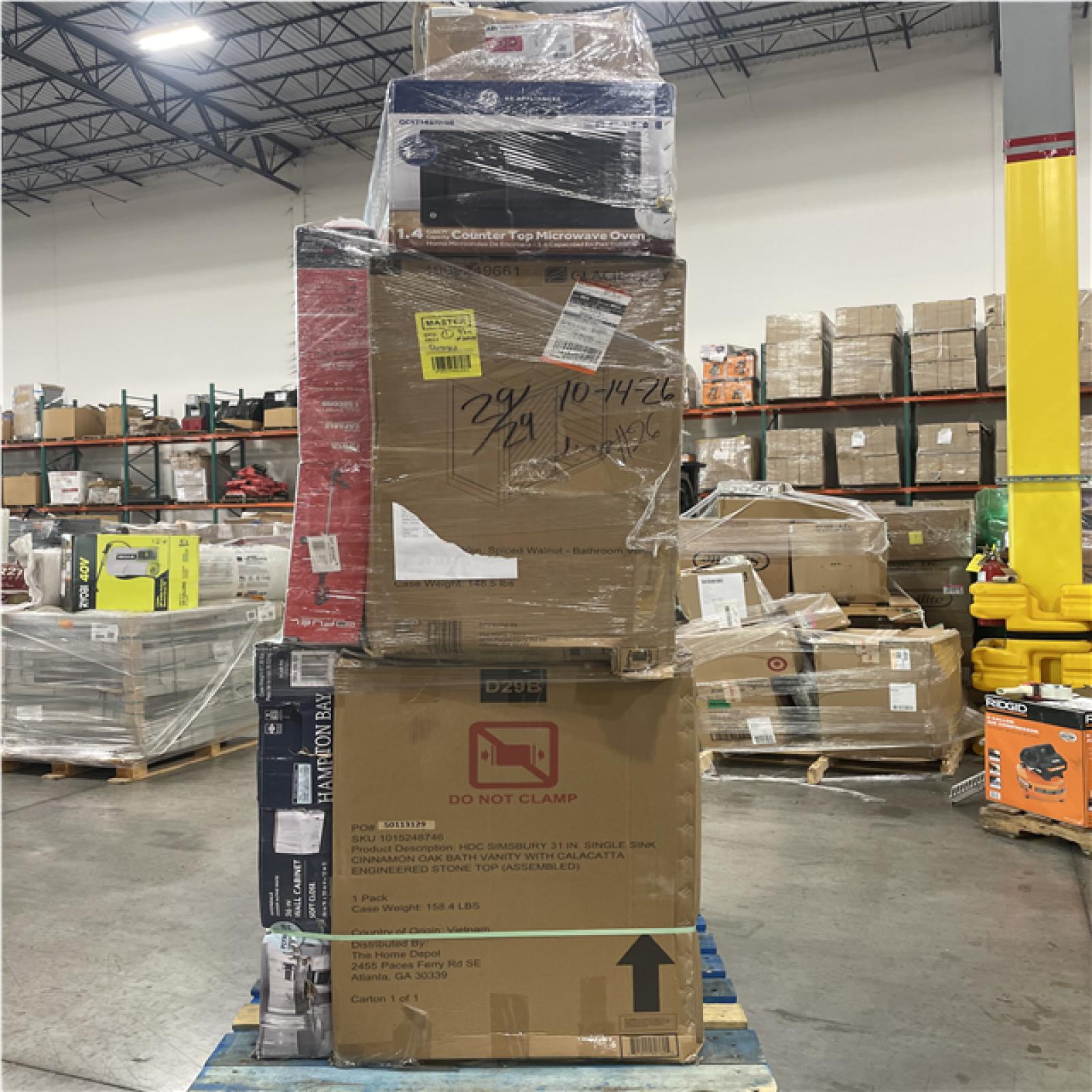 DALLAS LOCATION- AS-IS HOME IMPROVEMENT PALLET
