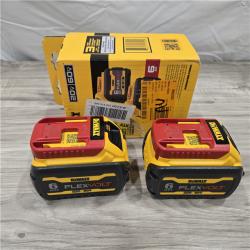 LIKE NEW! - DEWALT FLEXVOLT 20-Volt/60-Volt MAX Lithium-Ion 6.0Ah Battery Pack (2-Pack)