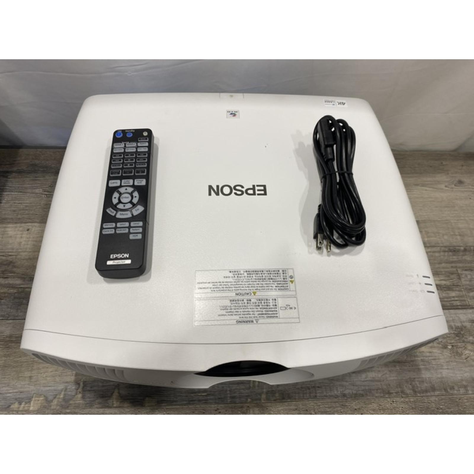 AS-IS Epson - Home Cinema LS11000 4K PRO-UHD Laser Projector - White