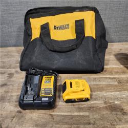 HOUSTON LOCATION - AS-IS DeWalt 15 GA ANGLED FINISH NAILER KIT W/ BATTERY & CHARGER