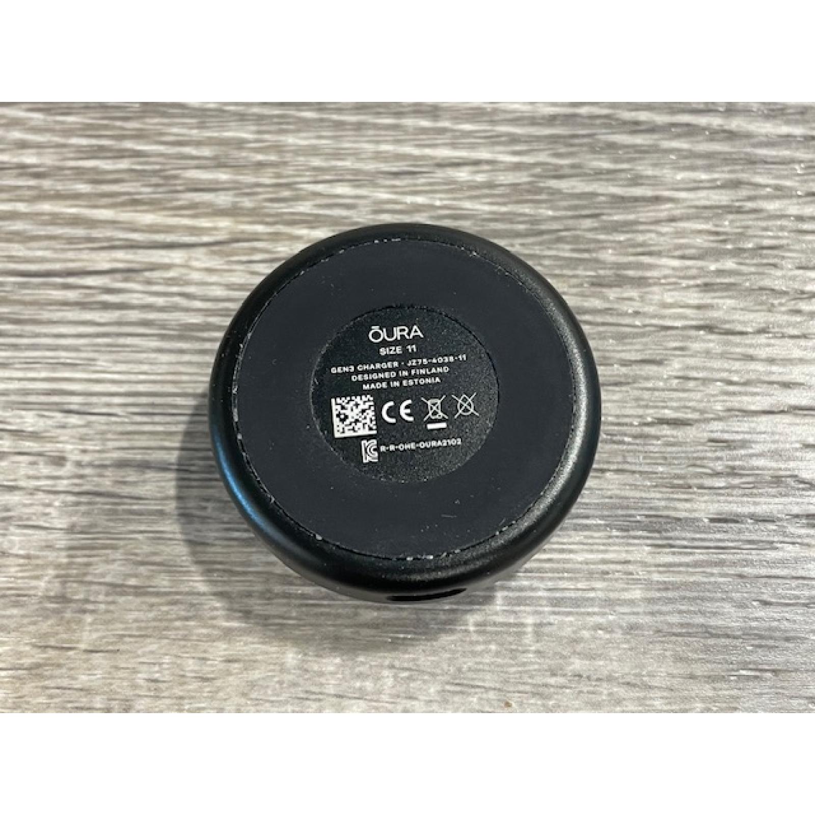 AS-IS Oura - Ring Gen3 - Horizon - Size Before You Buy - Size 11 - Stealth - (2021)
