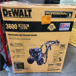 Phoenix NEW DEWALT 3600 PSI 2.5 GPM Cold Water Gas Professional Pressure Washer with HONDA GX200 Engine
