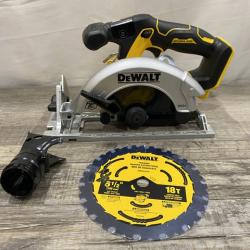 AS-IS DEWALT 20V MAX Cordless Brushless 6-1/2 in. Sidewinder Style Circular Saw (Tool Only)