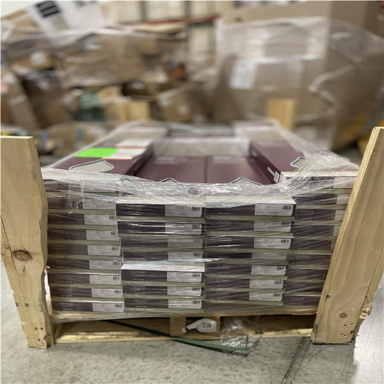 DALLAS LOCATION- HOME DECORATORS Lake Annette Oak 12 MIL x 7 in. W x 48 in. l Waterproof Flooring (23.8 sq. ft. / case)(36 CASES)