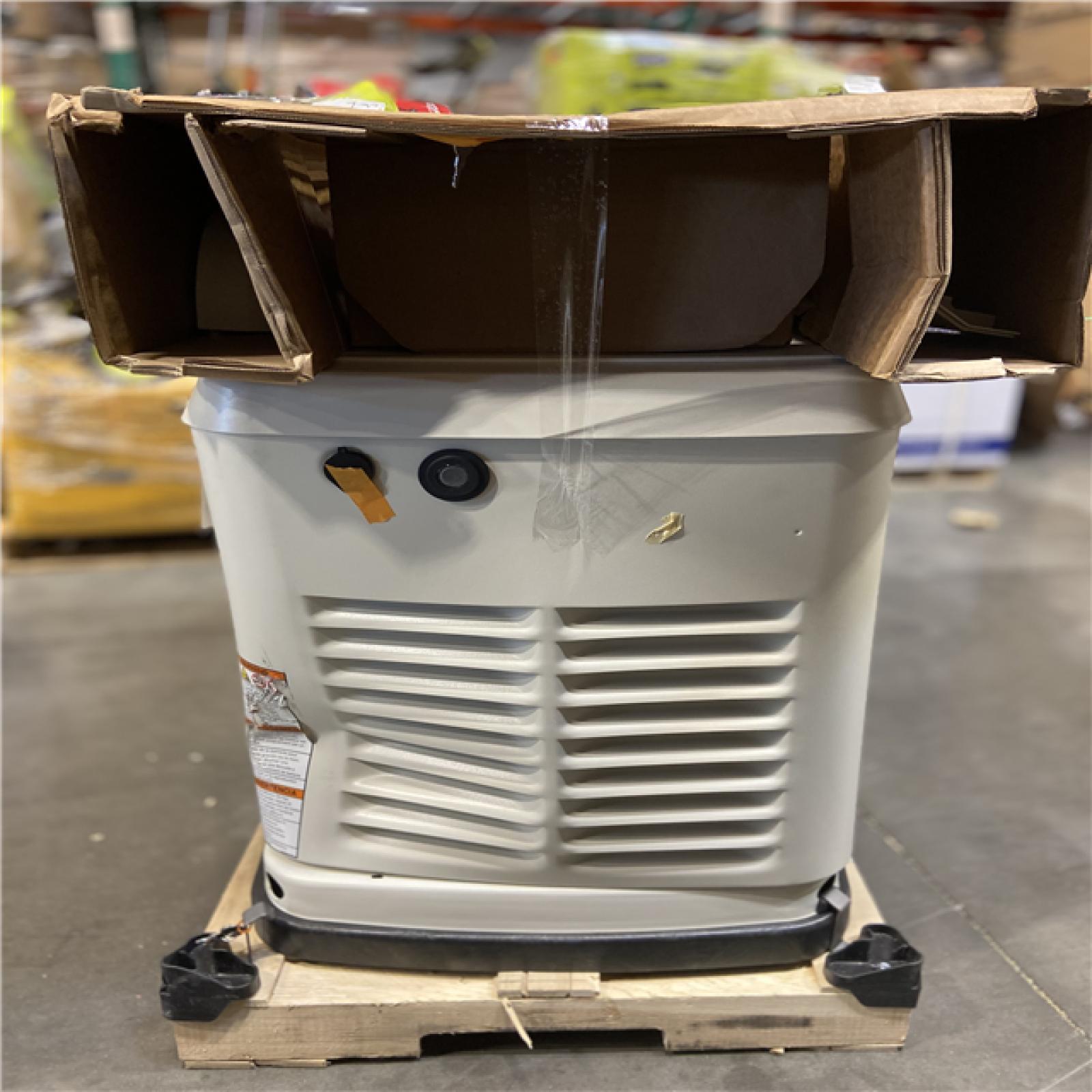 DALLAS LOCATION - Generac 26,000 Watt - Dual Fuel Air- Cooled Whole House Home Standby Generator, Smart Home Monitoring & 200-AMP Transfer Switch