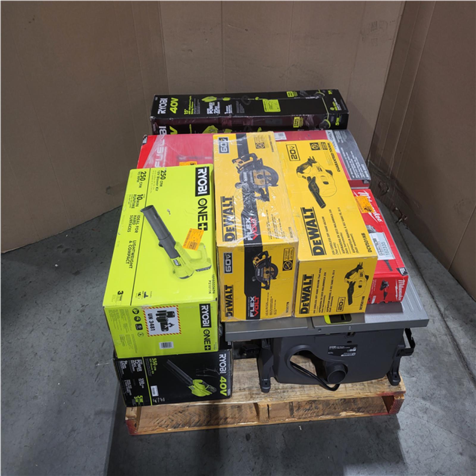 CALIFORNIA AS-IS TOOL PALLET