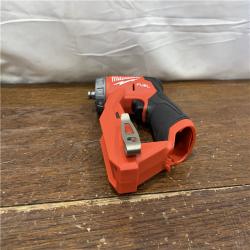 AS-IS Milwaukee M12 FUEL 12V Lithium-Ion Brushless Cordless 4-in-1 Installation 3/8 in. Drill Driver Kit with 4-Tool Heads