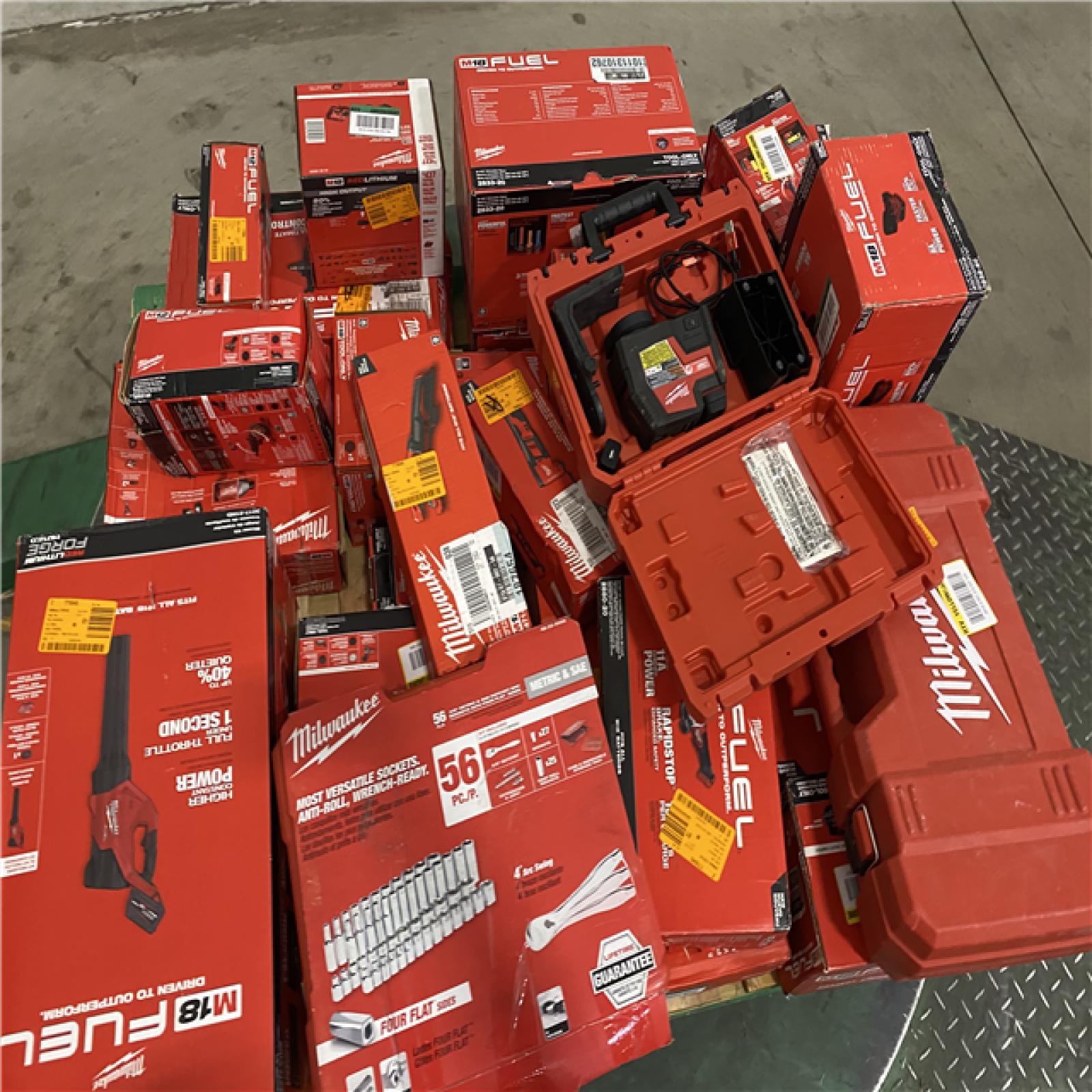 Dallas Location - As-Is MILWAUKEE Tool Pallet