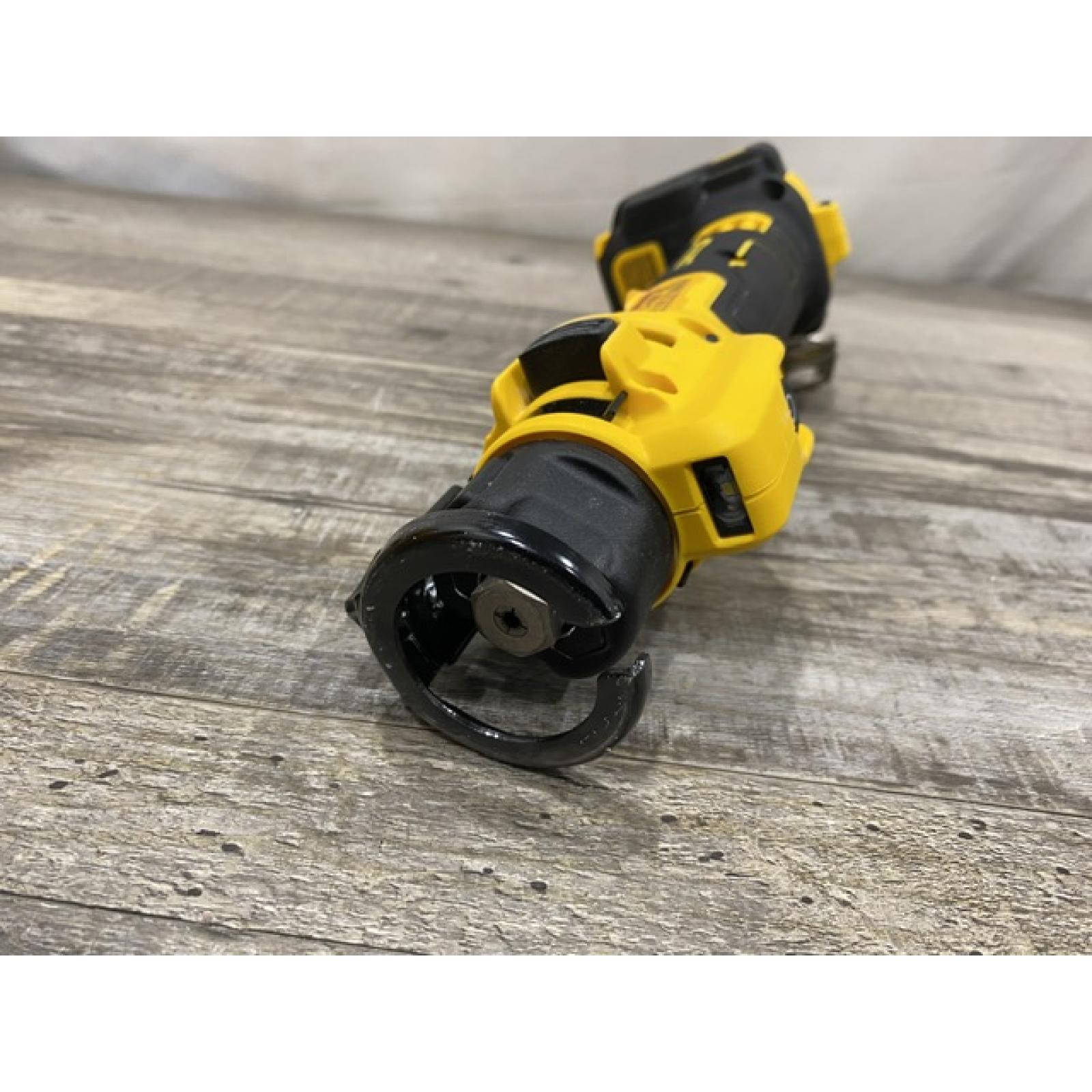 AS-IS DEWALT XR 20V Lithium-Ion Cordless Rotary Drywall Cut-Out Tool (Tool Only)