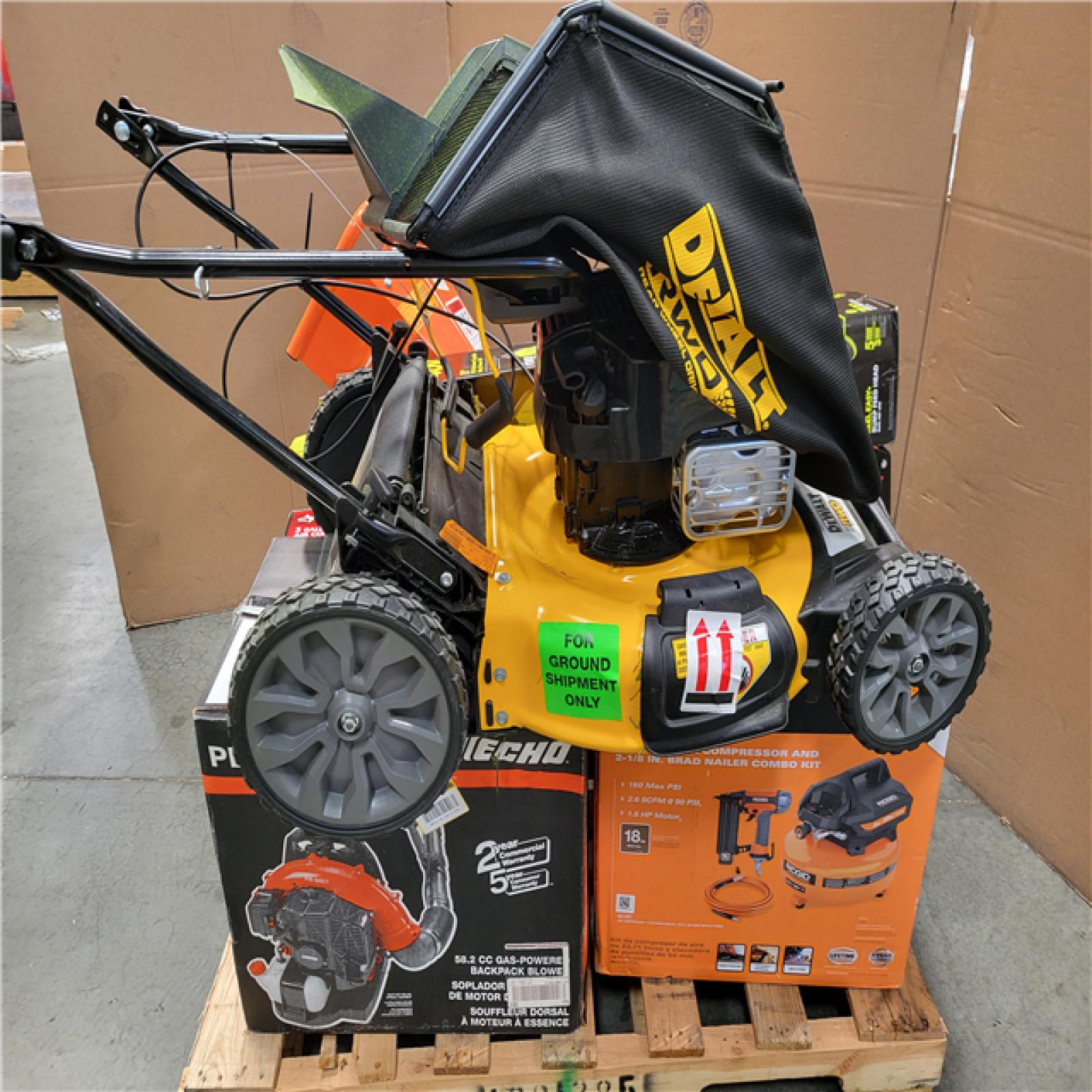 CALIFORNIA AS-IS OUTDOOR POWER EQUIPMENT