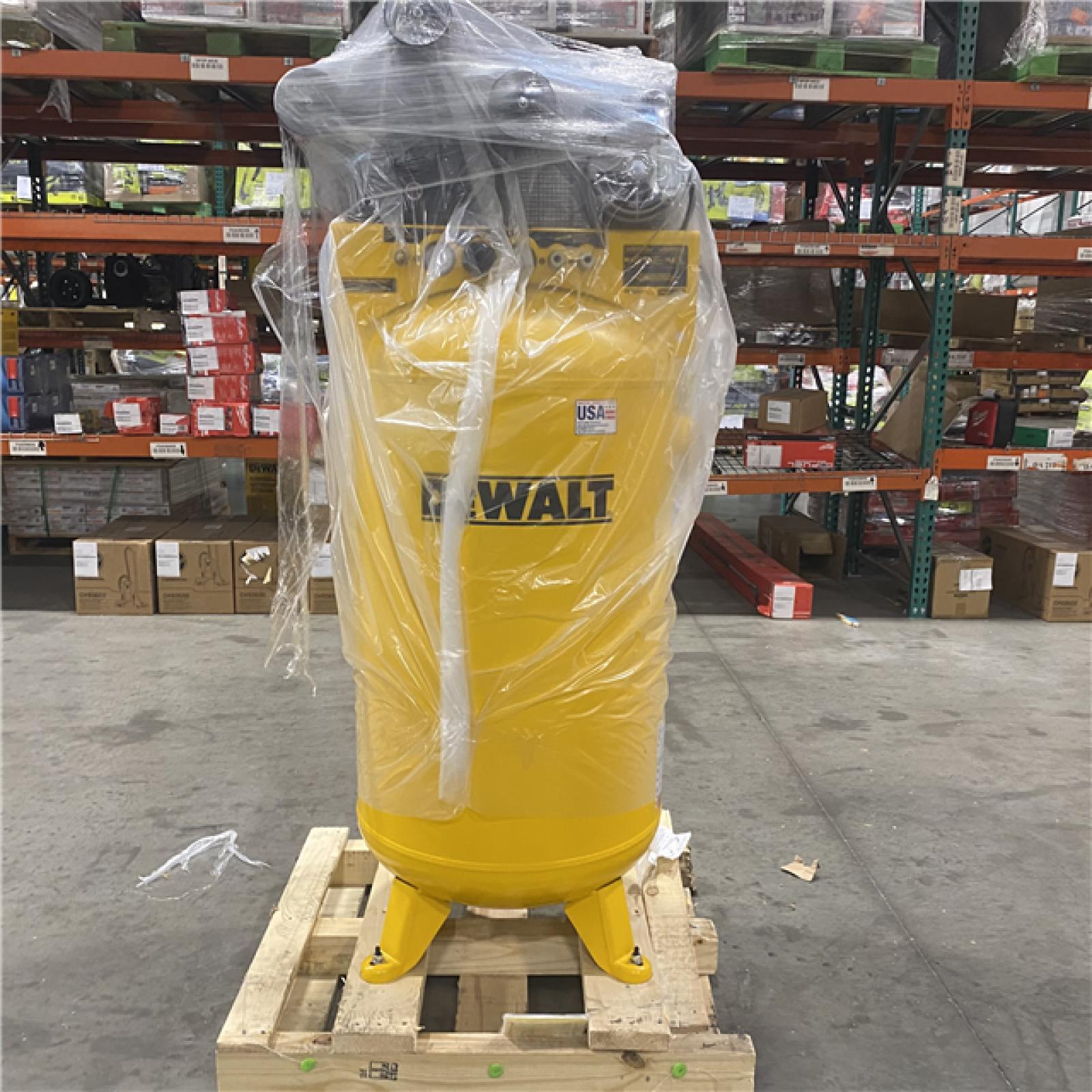 Dallas Location - As-Is DeWalt DXCMLA4708065 80-Gallon Stationary Air Compressor