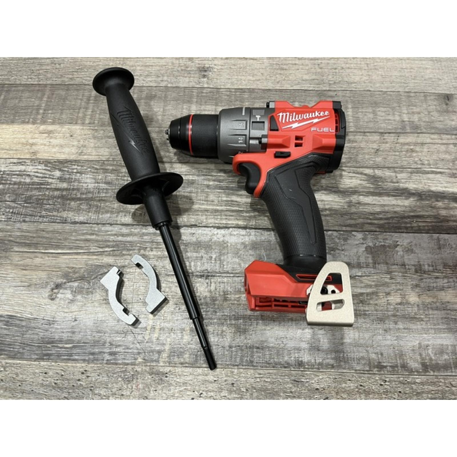 AS-IS Milwaukee FUEL 18V Lithium-Ion Brushless Cordless 1/2 in. Hammer Drill/Driver (Tool-Only)