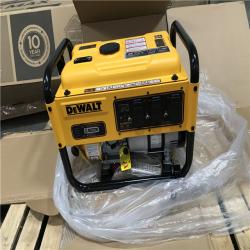 CALIFORNIA AS-IS DeWALT 4000 WATT GAS GENERATOR