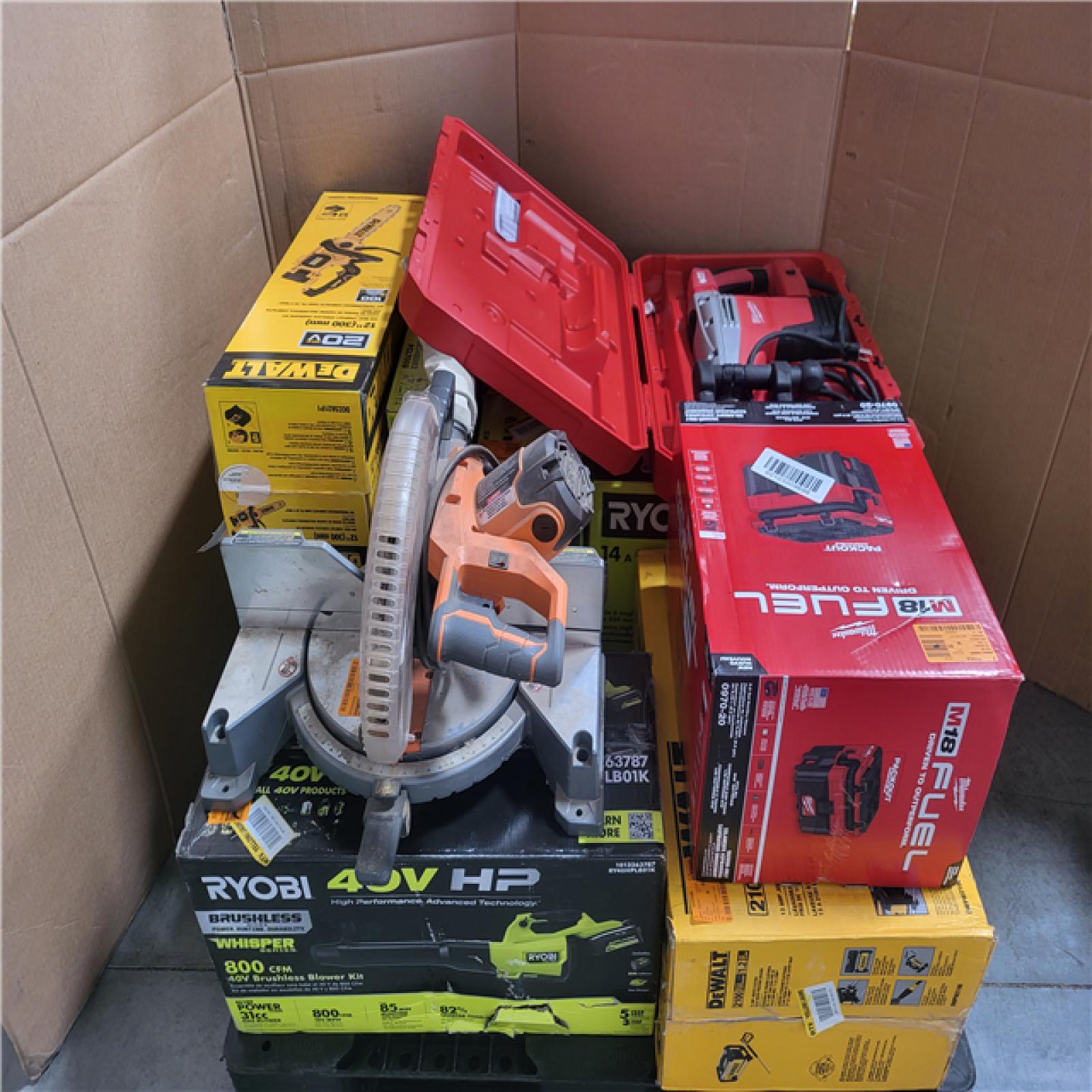 CALIFORNIA AS-IS TOOL PALLET