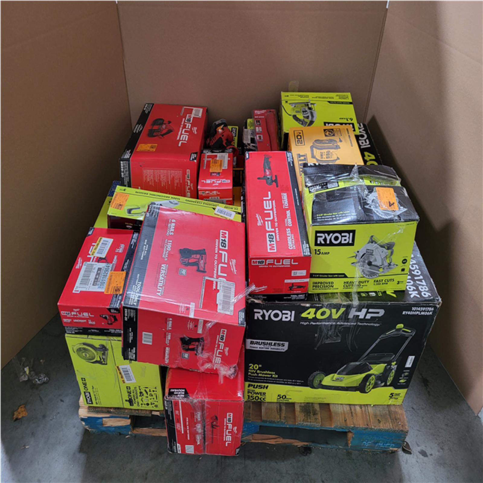 CALIFORNIA AS-IS TOOL PALLET