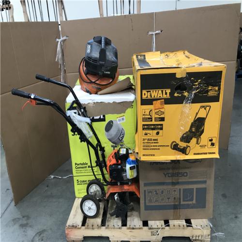 CALIFORNIA AS-IS OUTDOOR POWER EQUIPMENT