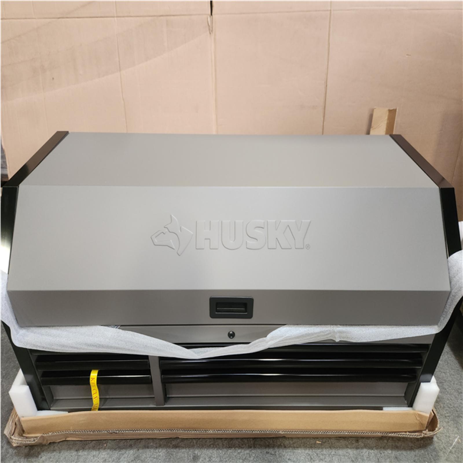 Phoenix NEW Husky Tool Storage 52 in. W Heavy Duty Matte Gray Tool Chest Combo