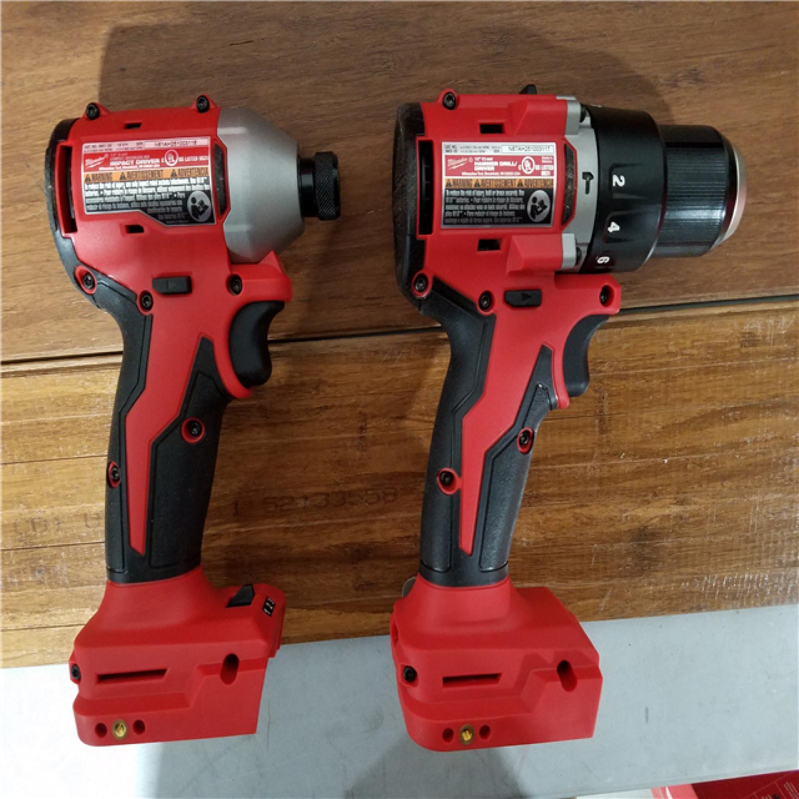 California NEW Milwaukee M18 4-Tool Combo Kit  Includes (2) Batteries  Charger and Tool Bag