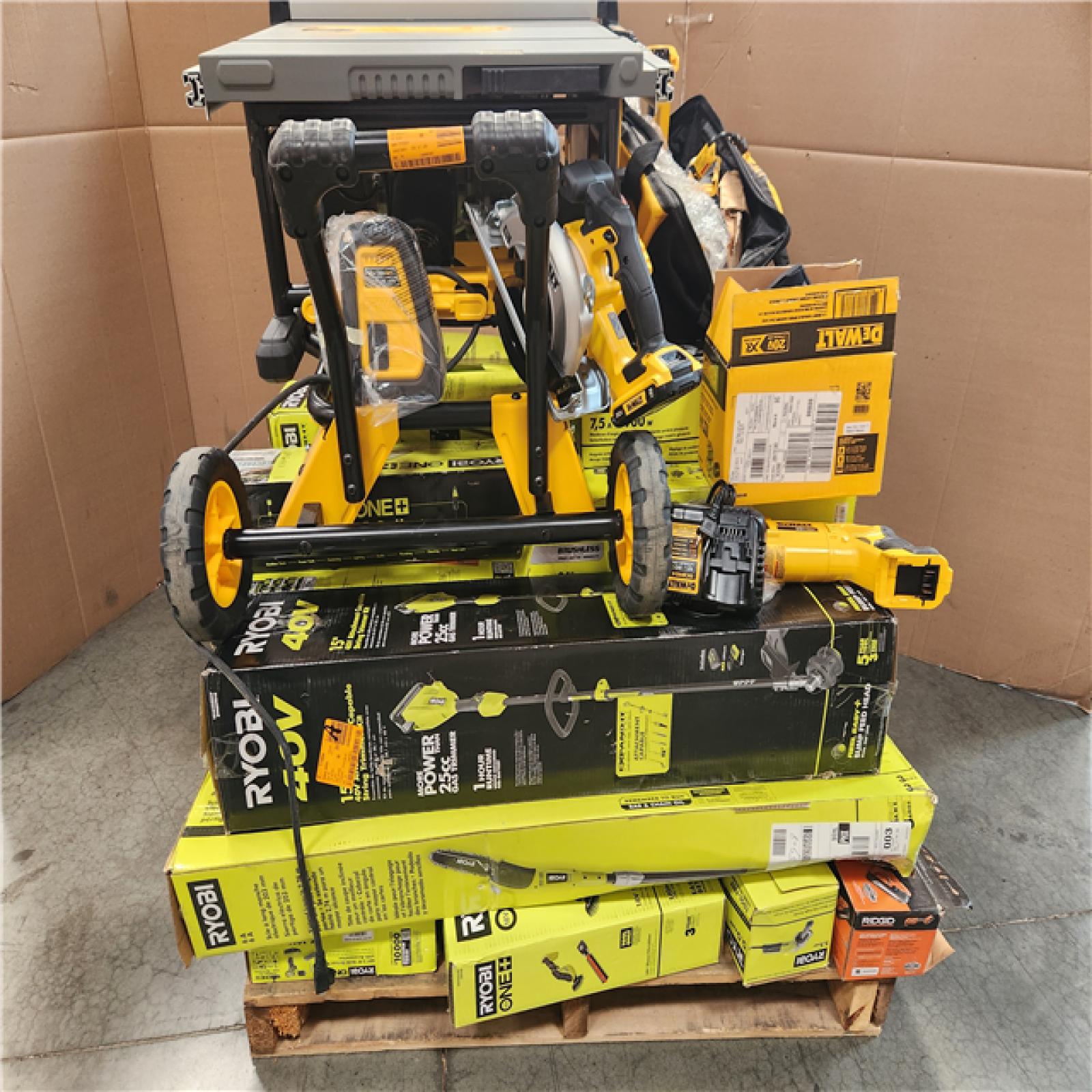 CALIFORNIA AS-IS TOOL PALLET