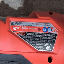 Houston Location AS-IS Milwaukee FUEL 18-Volt Lithium-Ion Brushless Cordless Gen II 18-Gauge Brad Nailer (Tool-Only)